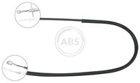 A.B.S. K16407 - Cable de accionamiento, freno de estacionamiento