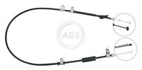 A.B.S. K15687 - Cable de accionamiento, freno de estacionamiento