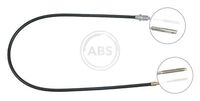 A.B.S. K10257 - Cable de accionamiento, freno de estacionamiento