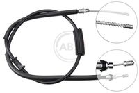 A.B.S. K10537 - Cable de accionamiento, freno de estacionamiento