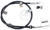 A.B.S. K10758 - Cable de accionamiento, freno de estacionamiento