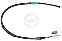 A.B.S. K16737 - Cable de accionamiento, freno de estacionamiento