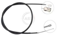 A.B.S. K17238 - Cable de accionamiento, freno de estacionamiento