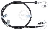 A.B.S. K17387 - Cable de accionamiento, freno de estacionamiento