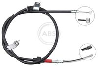 A.B.S. K12085 - Cable de accionamiento, freno de estacionamiento