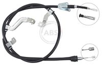 A.B.S. K17634 - Cable de accionamiento, freno de estacionamiento