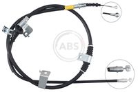 A.B.S. K17635 - Cable de accionamiento, freno de estacionamiento