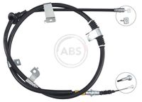 A.B.S. K17636 - Cable de accionamiento, freno de estacionamiento