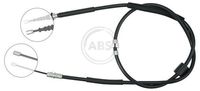 A.B.S. K17666 - Cable de accionamiento, freno de estacionamiento