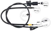 A.B.S. K18041 - Cable de accionamiento, freno de estacionamiento