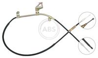 A.B.S. K18368 - Cable de accionamiento, freno de estacionamiento