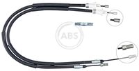 A.B.S. K13196 - Cable de accionamiento, freno de estacionamiento