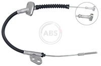 A.B.S. K19021 - Cable de accionamiento, freno de estacionamiento