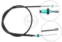 A.B.S. K13606 - Cable de accionamiento, freno de estacionamiento