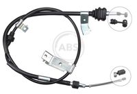 A.B.S. K13937 - Cable de accionamiento, freno de estacionamiento