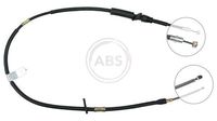 A.B.S. K14037 - Cable de accionamiento, freno de estacionamiento