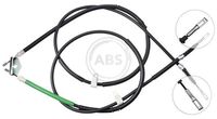 A.B.S. K19915 - Cable de accionamiento, freno de estacionamiento