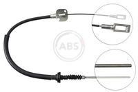 A.B.S. K21260 - Cable de accionamiento, accionamiento del embrague