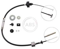 A.B.S. K24710 - Cable de accionamiento, accionamiento del embrague