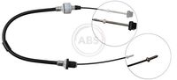 A.B.S. K25760 - Cable de accionamiento, accionamiento del embrague