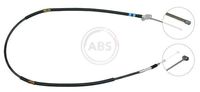 A.B.S. K16027 - Cable de accionamiento, freno de estacionamiento