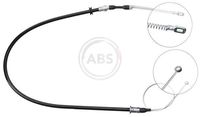 A.B.S. K15457 - Cable de accionamiento, freno de estacionamiento