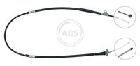 A.B.S. K16048 - Cable de accionamiento, freno de estacionamiento