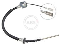 A.B.S. K27050 - Cable de accionamiento, accionamiento del embrague