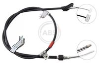 A.B.S. K15897 - Cable de accionamiento, freno de estacionamiento