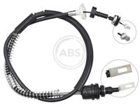 A.B.S. K28180 - Cable de accionamiento, accionamiento del embrague