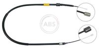 A.B.S. K17033 - Cable de accionamiento, freno de estacionamiento