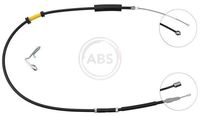 A.B.S. K17138 - Cable de accionamiento, freno de estacionamiento