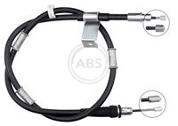 A.B.S. K19835 - Cable de accionamiento, freno de estacionamiento