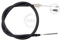 A.B.S. K19849 - Cable de accionamiento, freno de estacionamiento