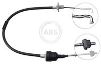 A.B.S. K22960 - Cable de accionamiento, accionamiento del embrague