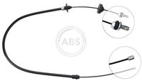 A.B.S. K23770 - Cable de accionamiento, accionamiento del embrague