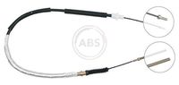 A.B.S. K23070 - Cable de accionamiento, accionamiento del embrague