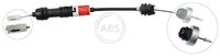 A.B.S. K27380 - Cable de accionamiento, accionamiento del embrague