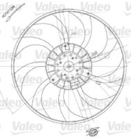 VALEO 698412 - Ventilador, refrigeración del motor