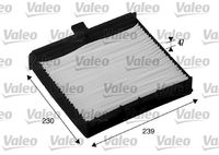 VALEO 698736 - Filtro, aire habitáculo - VALEO ESSENTIAL