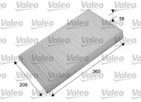 VALEO 698871 - Filtro, aire habitáculo - VALEO ESSENTIAL