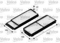 VALEO 698892 - Filtro, aire habitáculo - VALEO ESSENTIAL