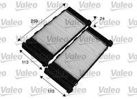 VALEO 715575 - Filtro, aire habitáculo - VALEO ESSENTIAL