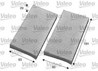 VALEO 715594 - Filtro, aire habitáculo - VALEO ESSENTIAL