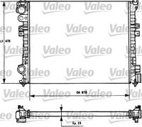 VALEO 731166 - Radiador, refrigeración del motor