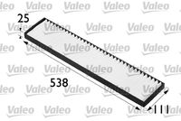 VALEO 698247 - Filtro, aire habitáculo - VALEO ESSENTIAL