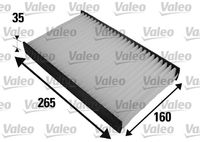 VALEO 698454 - Filtro, aire habitáculo - VALEO ESSENTIAL