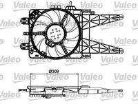 VALEO 698484 - Ventilador, refrigeración del motor