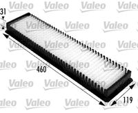 VALEO 698724 - Filtro, aire habitáculo - VALEO ESSENTIAL