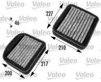 VALEO 698772 - Filtro, aire habitáculo - VALEO PROTECT